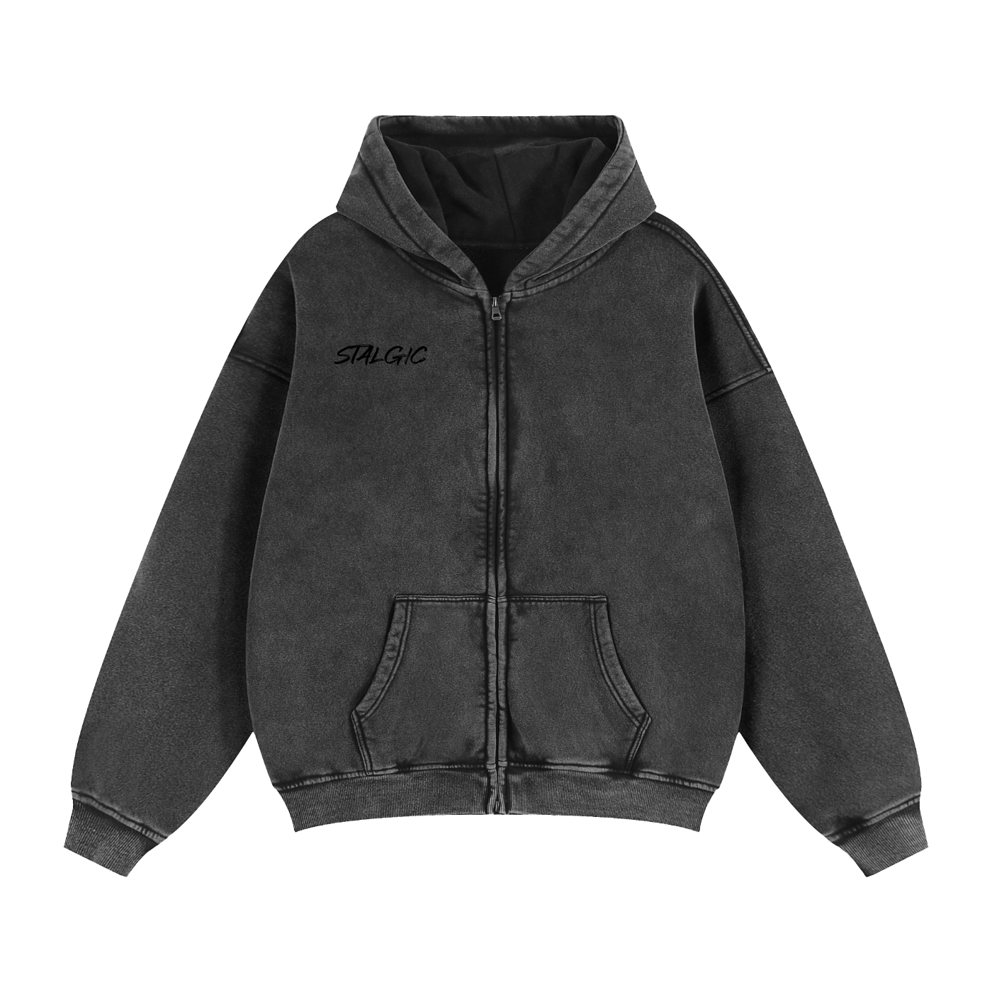 stalgic Zip-up hoodie